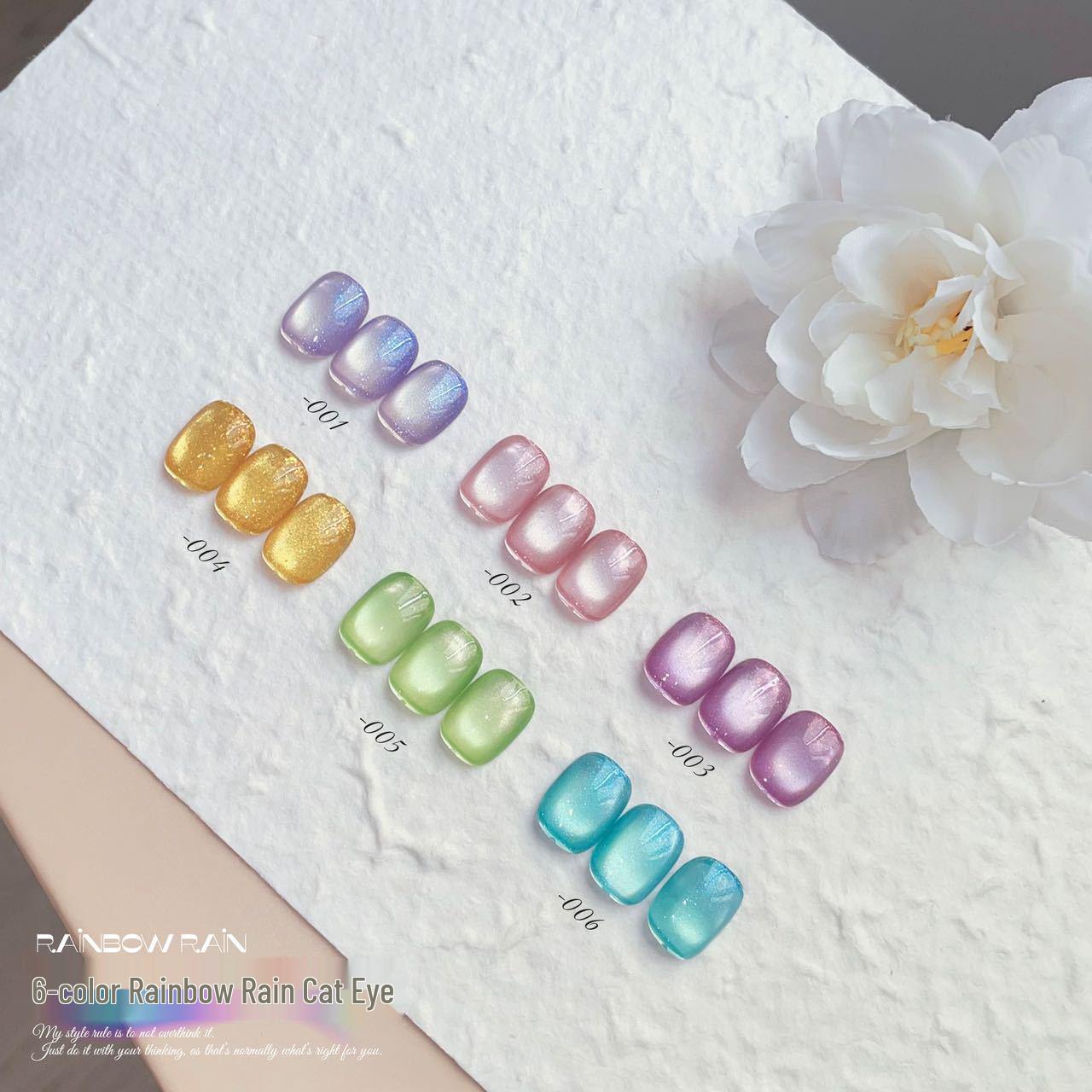 Opal Pink Cat Eye Gel Polish - Summer 2025 Exclusive for Nail Salons Rainbow Cat Eye 06
Opal Pink Cat Eye Gel Polish - Summer 2025 Exclusive for Nail Salons Rainbow Cat Eye 06
