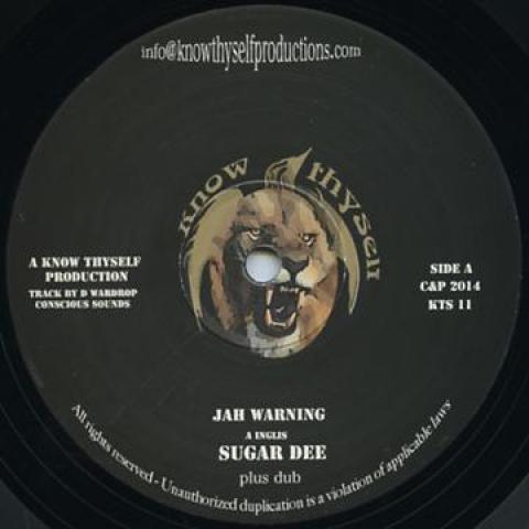 10inch Record SUGAR DEE - Jah Warning KTS11 Know Thyself 2014 UK Reggae, Ska & Dub
10inch Record SUGAR DEE - Jah Warning KTS11 Know Thyself 2014 UK Reggae, Ska & Dub