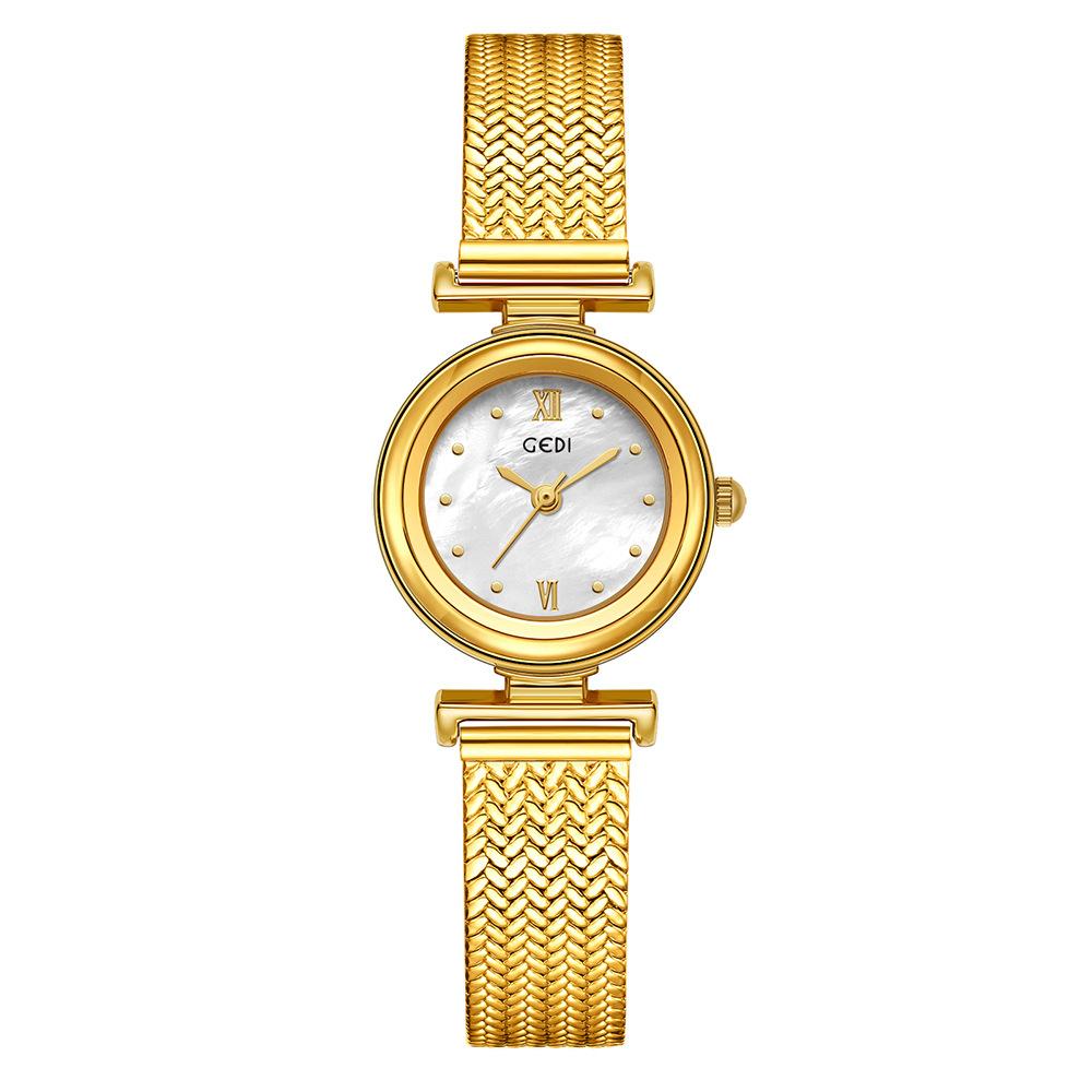 Light Luxury Fritillary Plate Quartz Watch Women S Small Exquisite Niche High-End Waterproof Wheat Ear Watch
Light Luxury Fritillary Plate Quartz Watch Women S Small Exquisite Niche High-End Waterproof Wheat Ear Watch