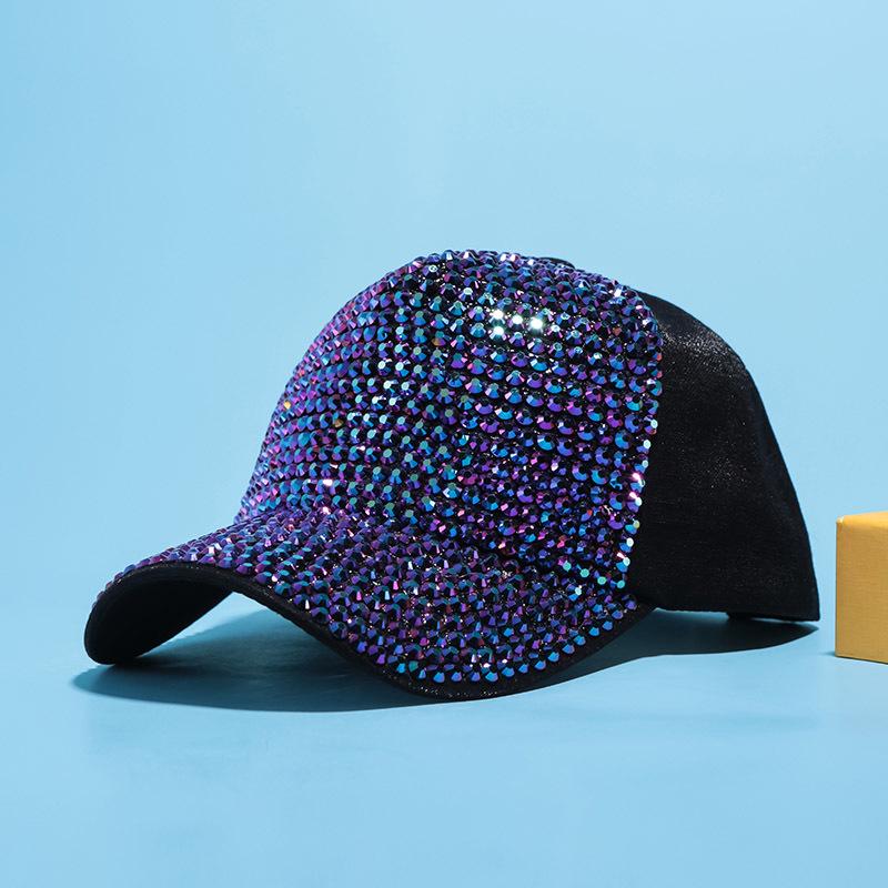 Женская бейсболка из сетки со стразами в корейском стиле - Мода инфлюенсера TikTok, Солнцезащитная шляпа Adjustable
Женская бейсболка из сетки со стразами в корейском стиле - Мода инфлюенсера TikTok, Солнцезащитная шляпа Adjustable