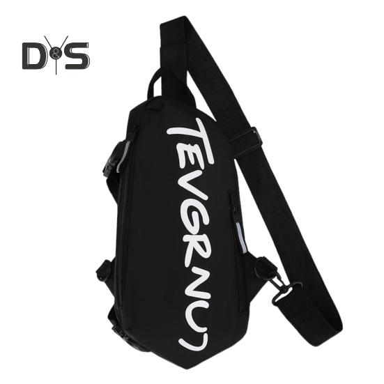 Сумка через плечо с регулируемым ремнем, нагрудная сумка унисекс, застежка-молния, большая вместимость, модная спортивная сумка через плечо чёрный
Сумка через плечо с регулируемым ремнем, нагрудная сумка унисекс, застежка-молния, большая вместимость, модная спортивная сумка через плечо чёрный