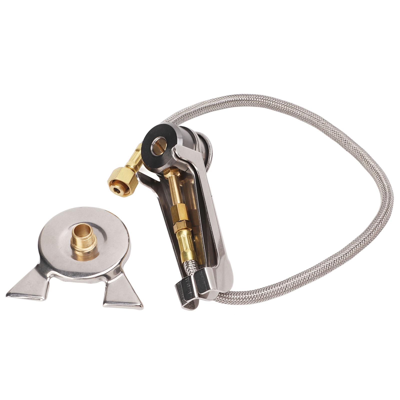 Outdoor Tripod Gas Stove Connector Foldable Heat Resisting Portable Camping Stove Long Tank Converter for Outdoor
Outdoor Tripod Gas Stove Connector Foldable Heat Resisting Portable Camping Stove Long Tank Converter for Outdoor