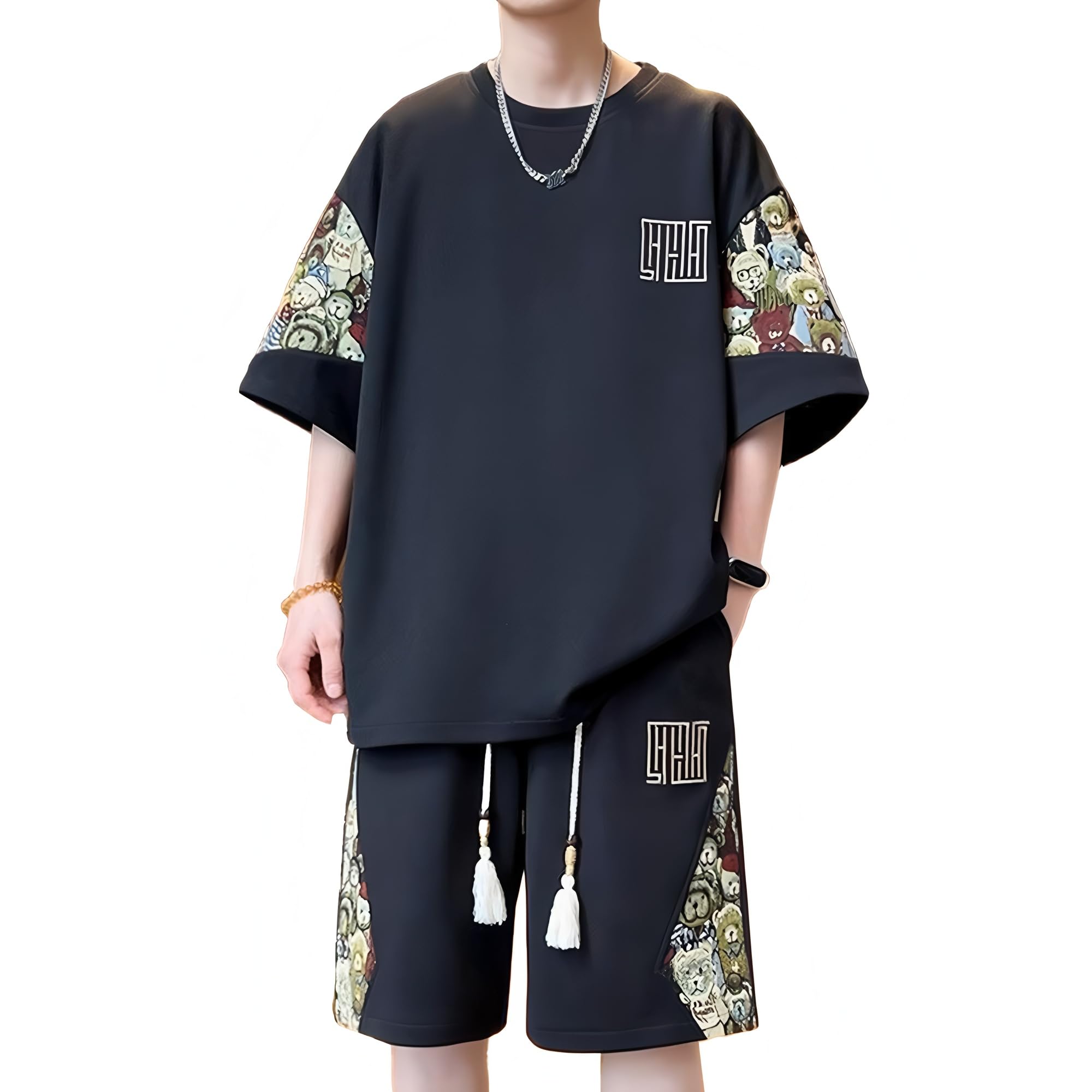 MEINPU Summer Short Sleeve and Plus Smooth Top and Men s Set, T-Shirt Pants, Sizes, Sweat-Wicking, Quick-Drying, Comfortable, Shorts, Sportswear,
MEINPU Summer Short Sleeve and Plus Smooth Top and Men s Set, T-Shirt Pants, Sizes, Sweat-Wicking, Quick-Drying, Comfortable, Shorts, Sportswear,