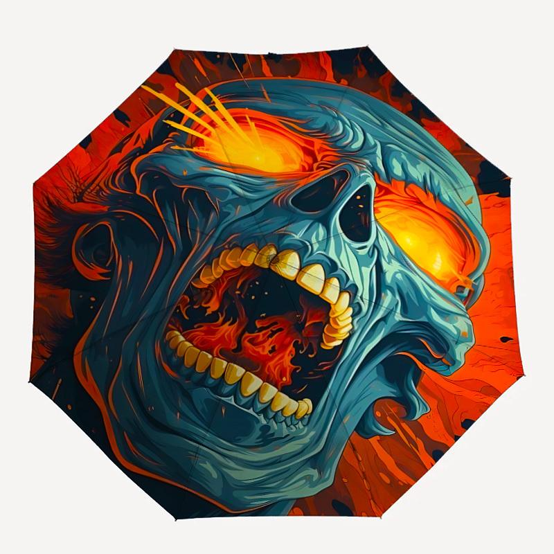 1PC Skull Fiery Automatic Opening And Closing, Sturdy Iron Frame, Portable Folding Design, Suitable For Men And Women In All Seasons27
1PC Skull Fiery Automatic Opening And Closing, Sturdy Iron Frame, Portable Folding Design, Suitable For Men And Women In All Seasons27