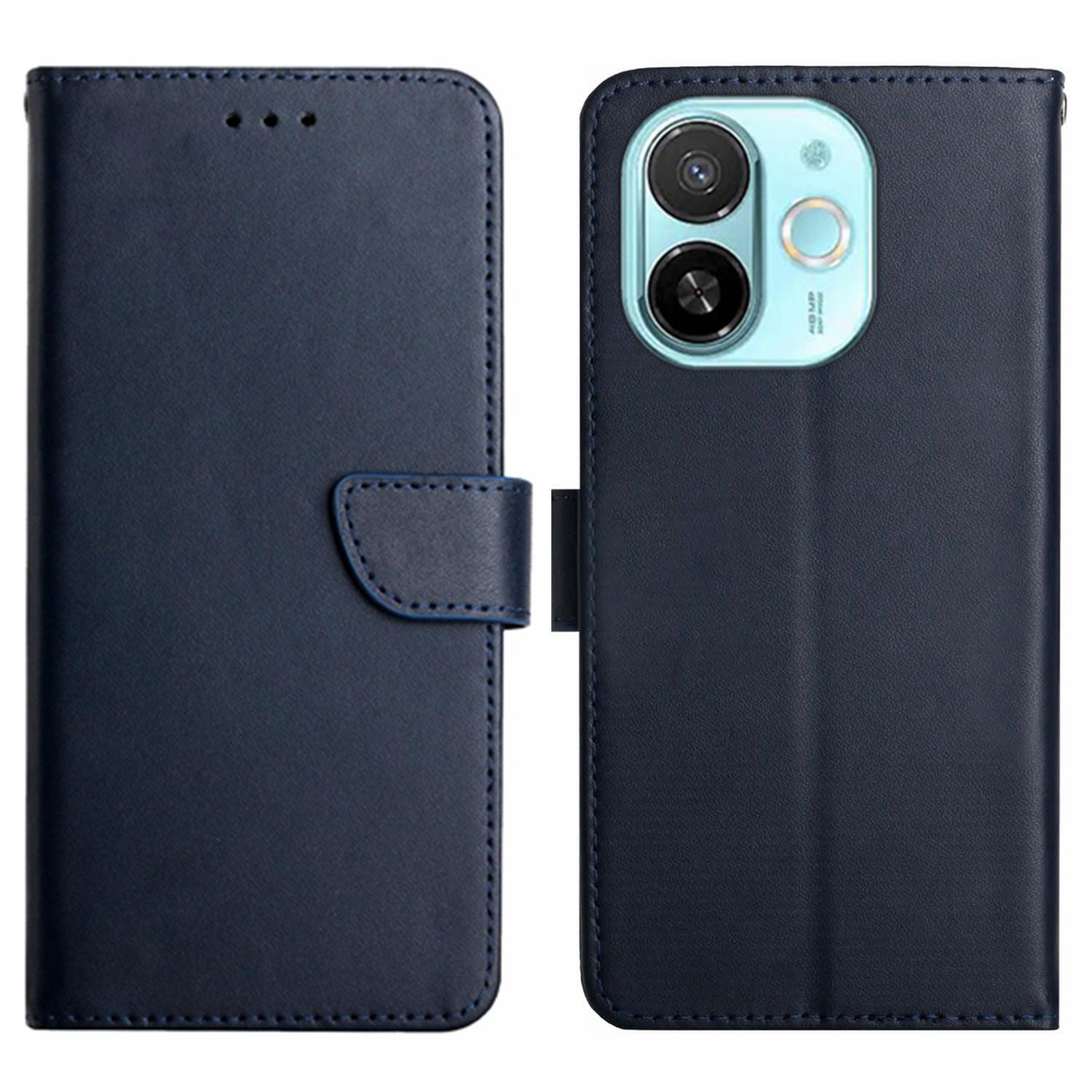 For TECNO Spark 30C 5G/Pop 9 5G Case Genuine Cow Leather Phone Cover Nappa Texture Blue
For TECNO Spark 30C 5G/Pop 9 5G Case Genuine Cow Leather Phone Cover Nappa Texture Blue
