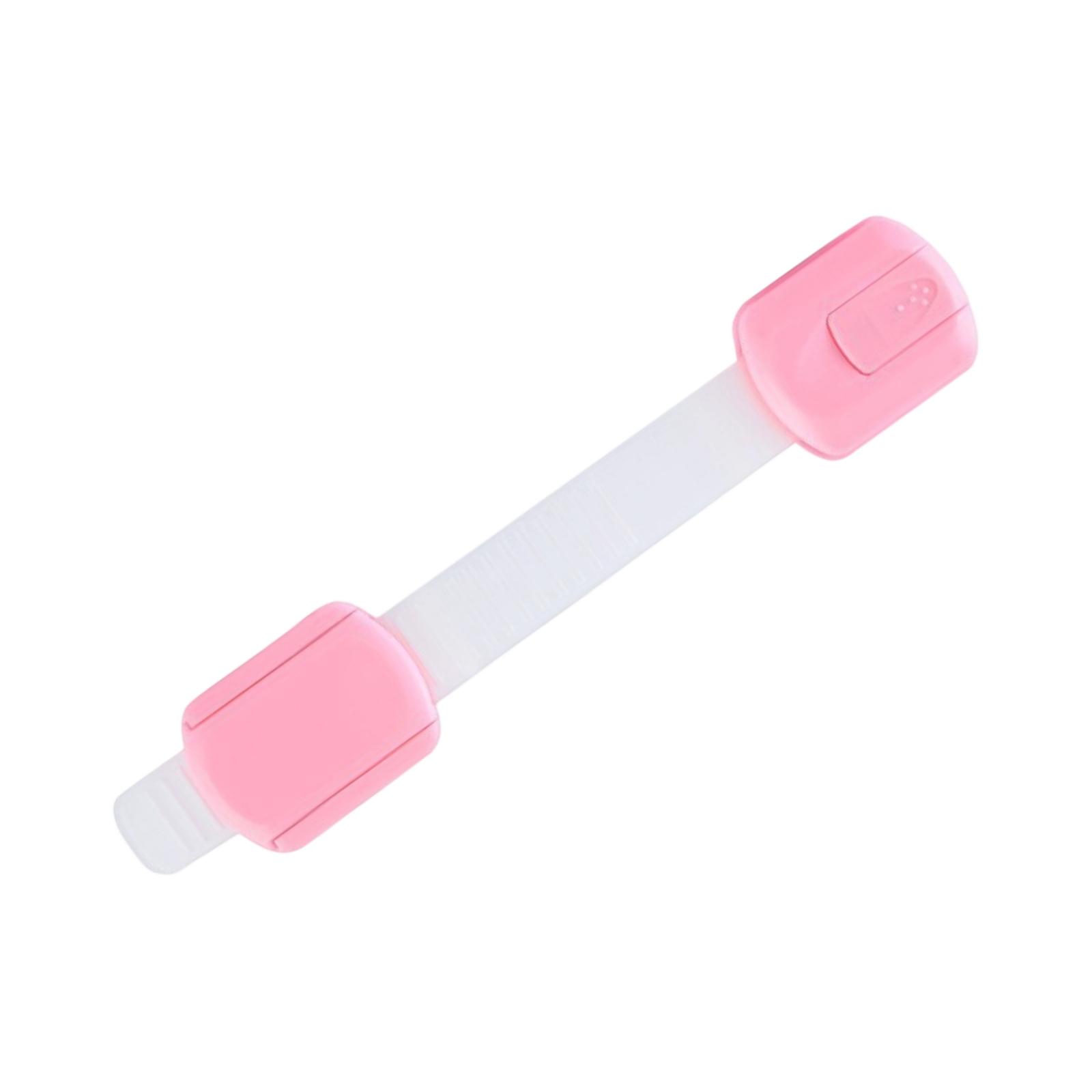 Drawer Lock With Adjustable Finger-Trap Prevention For Cabinets And Wardrobes One Size розовый
Drawer Lock With Adjustable Finger-Trap Prevention For Cabinets And Wardrobes One Size розовый