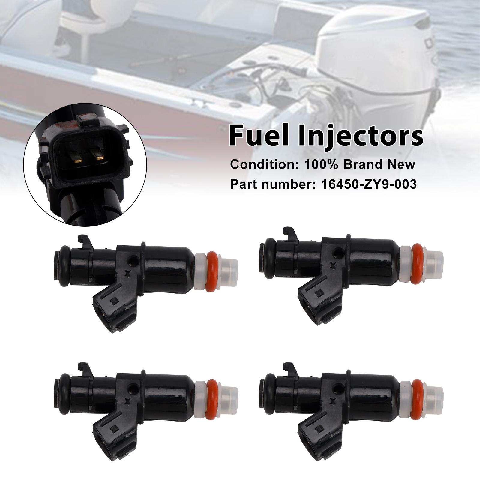 4PCS 16450-ZY9-003 Fuel Injectors For Honda BF90D BF75 Outboard
4PCS 16450-ZY9-003 Fuel Injectors For Honda BF90D BF75 Outboard