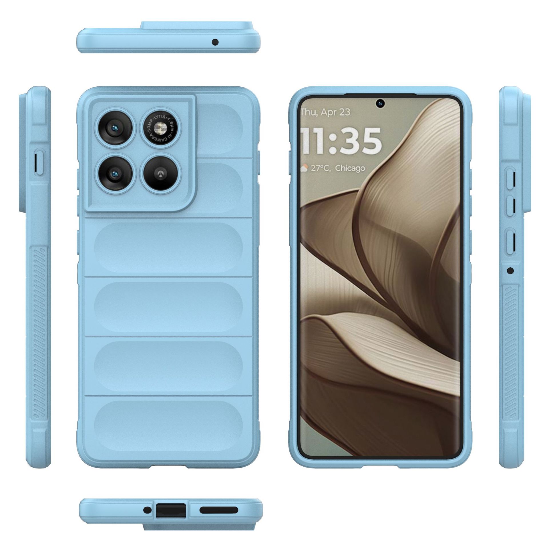 Motorola Moto Edge 70 Phone Case,Soft TPU Shockproof Cover Phone Case Cover for Motorola Moto Edge 70 світло-синій колір
Motorola Moto Edge 70 Phone Case,Soft TPU Shockproof Cover Phone Case Cover for Motorola Moto Edge 70 світло-синій колір