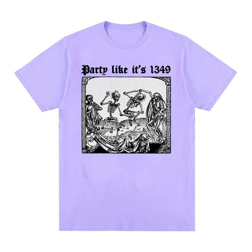 Футболки Party Like It s 1349 Black Death, забавная футболка с рисунком Danse Macabre Memento Mori, мужская и женская уличная футболка в стиле Харадзюку
Футболки Party Like It s 1349 Black Death, забавная футболка с рисунком Danse Macabre Memento Mori, мужская и женская уличная футболка в стиле Харадзюку