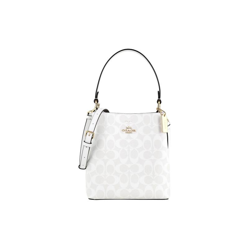 COACH Town 21 Presbyopia all-over logo bucket bag shoulder bag crossbody bag canvas and leather handbag small size women s white білий
COACH Town 21 Presbyopia all-over logo bucket bag shoulder bag crossbody bag canvas and leather handbag small size women s white білий