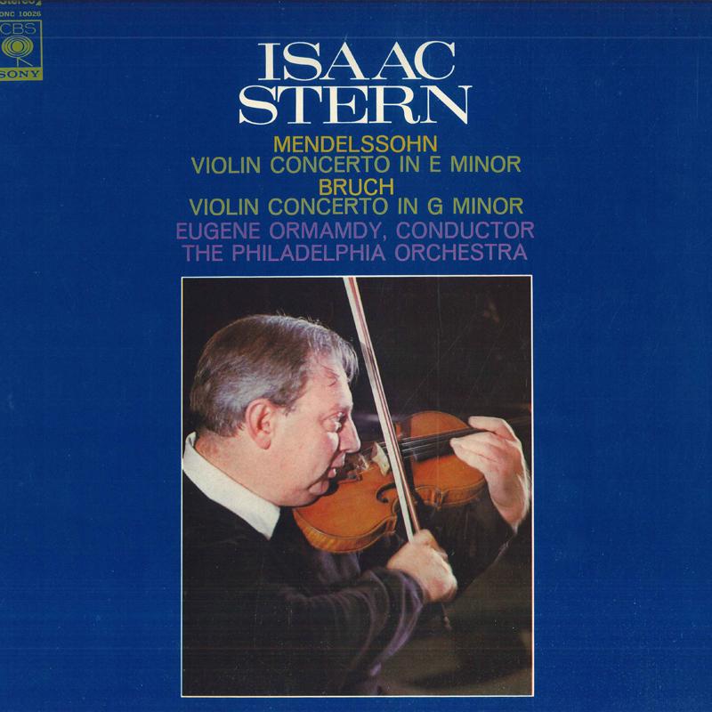 LP Record ISAAC STERN - Mendelssohn, Bruch, Violin Concerto SONC10026 CBS SONY Japan Classical Used
LP Record ISAAC STERN - Mendelssohn, Bruch, Violin Concerto SONC10026 CBS SONY Japan Classical Used
