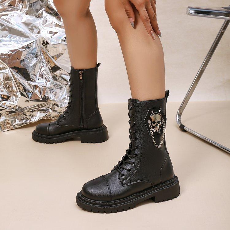 Large Size Knight Boots Women s Winter Round Head Thick-soled British Wind Chain But Knee Boots 43 43
Large Size Knight Boots Women s Winter Round Head Thick-soled British Wind Chain But Knee Boots 43 43