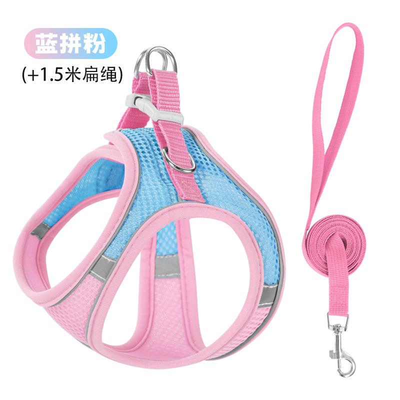 Vest-style Dog Harness Summer Nylon Pet Leash Reflective Dog Leash Reflective Design (as the picture,XXS)
Vest-style Dog Harness Summer Nylon Pet Leash Reflective Dog Leash Reflective Design (as the picture,XXS)