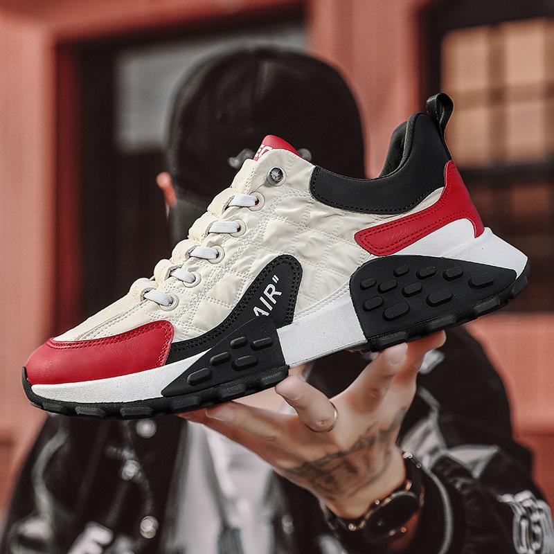 Men s shoes trendy lace-up casual sports shoes four seasons fashion dad shoes low-top foot cover thick-soled white shoes 39
Men s shoes trendy lace-up casual sports shoes four seasons fashion dad shoes low-top foot cover thick-soled white shoes 39