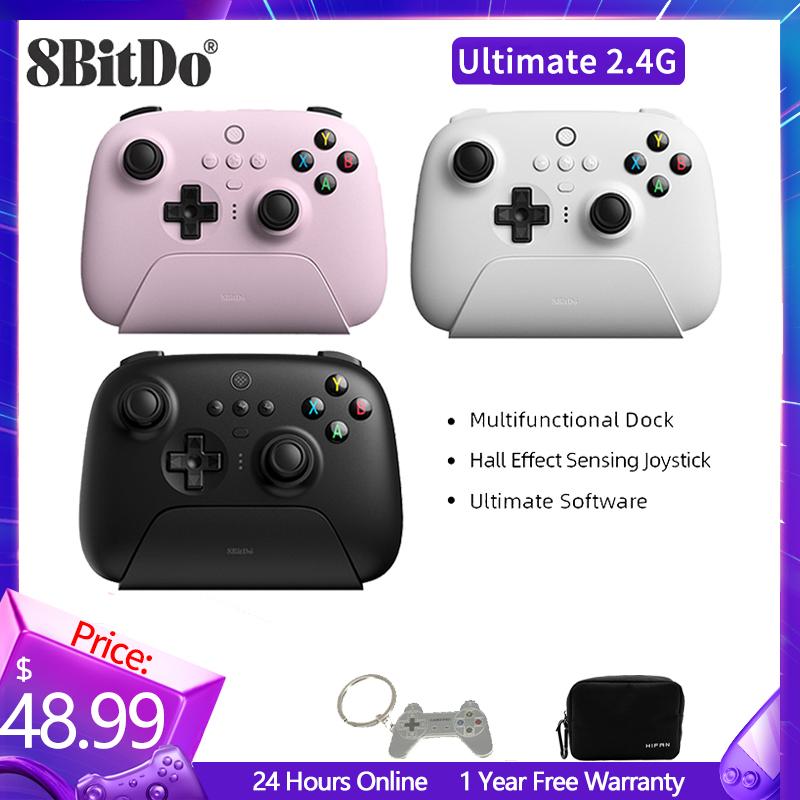 8BitDo — совершенный беспроводной игровой контроллер 2.4G с док-станцией для зарядки для ПК, Windows 10, 11, Steam,
8BitDo — совершенный беспроводной игровой контроллер 2.4G с док-станцией для зарядки для ПК, Windows 10, 11, Steam,
