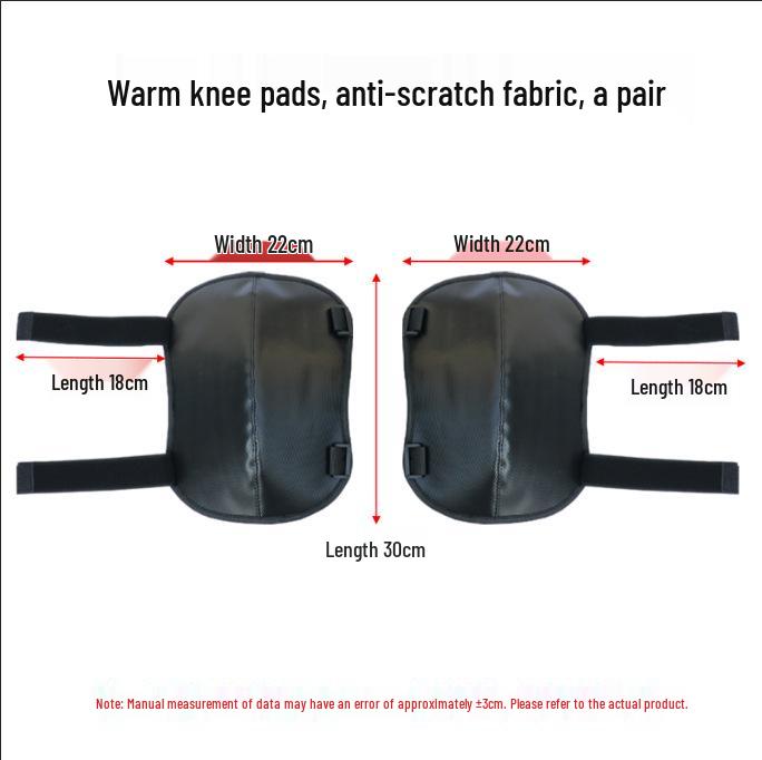 Вітрозахисні Водонепроникні Унісекс Мотоциклетні Наколінники - Теплий Захист від Холоду One Size
Вітрозахисні Водонепроникні Унісекс Мотоциклетні Наколінники - Теплий Захист від Холоду One Size