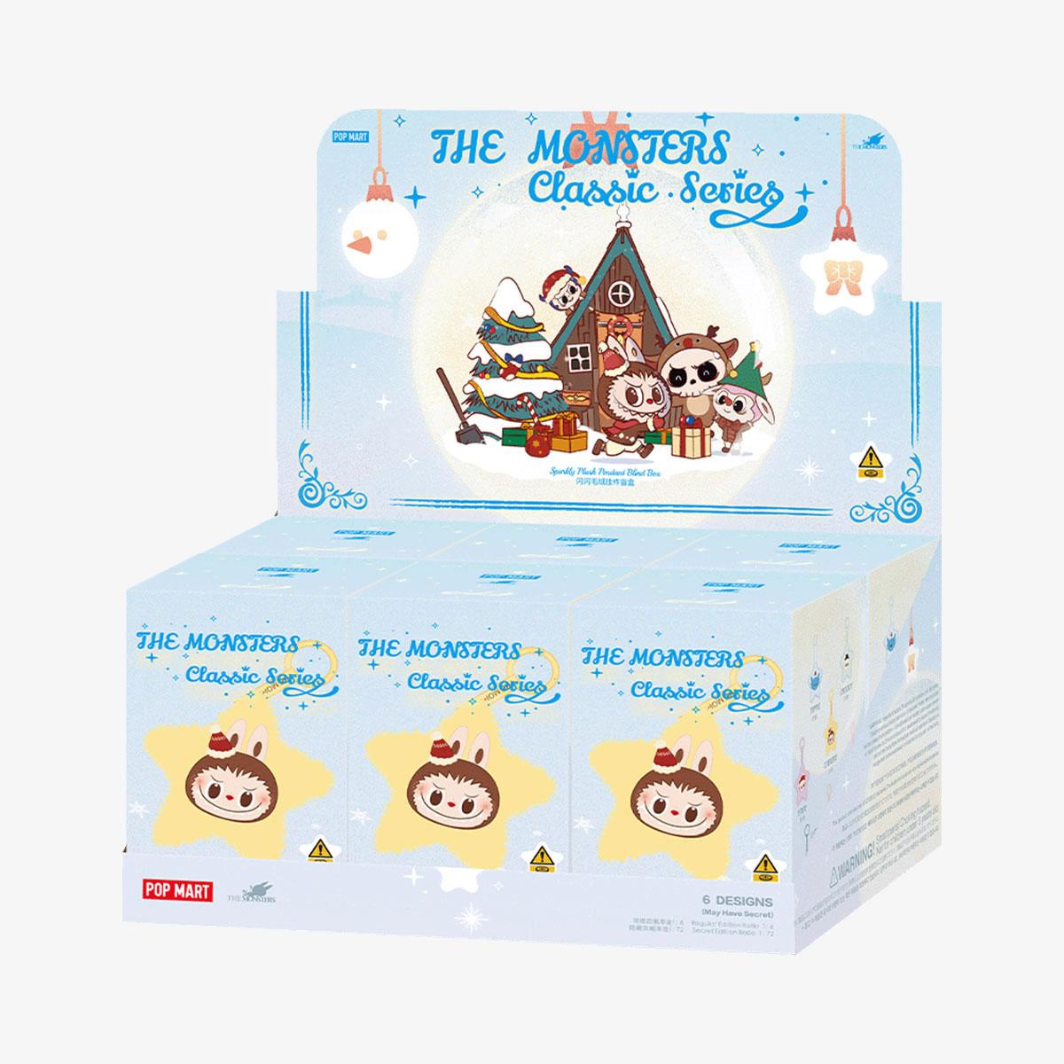 POP MART LABUBU THE MONSTERS Класична серія-Блискучий плюшевий кулон Сліпий бокс (Одинарний пакет / Набір із 6 предметів)
POP MART LABUBU THE MONSTERS Класична серія-Блискучий плюшевий кулон Сліпий бокс (Одинарний пакет / Набір із 6 предметів)