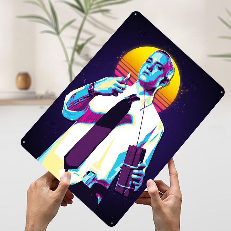 Eminem Retro Art Tinplate Poster Customized Wall Art Vintage Retro Metal Signs for Decoration Bedroom Decorations Coffee Bar 7.9x11.8In(20x30cm)
Eminem Retro Art Tinplate Poster Customized Wall Art Vintage Retro Metal Signs for Decoration Bedroom Decorations Coffee Bar 7.9x11.8In(20x30cm)