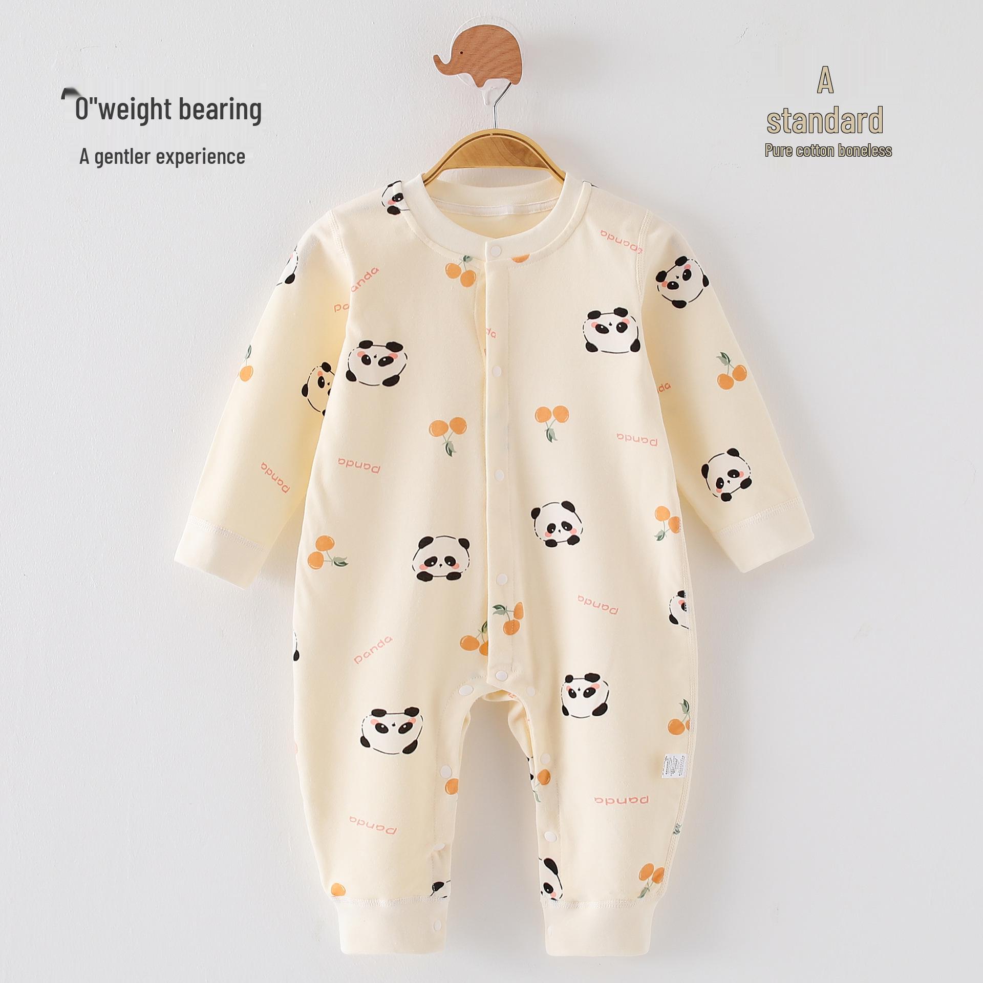 Pure Cotton Baby Romper - Spring & Autumn Style for Boys and Girls, Boneless Pajamas & Crawling Suit 73 cm
Pure Cotton Baby Romper - Spring & Autumn Style for Boys and Girls, Boneless Pajamas & Crawling Suit 73 cm