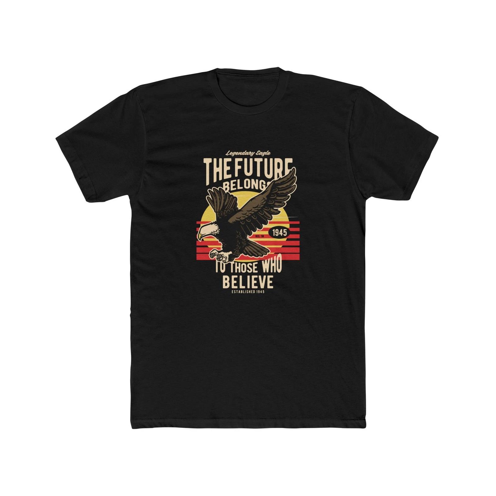 Vintage Eagle The Future Belongs to Those Who Believe T-Shirt | Retro Sunset L
Vintage Eagle The Future Belongs to Those Who Believe T-Shirt | Retro Sunset L