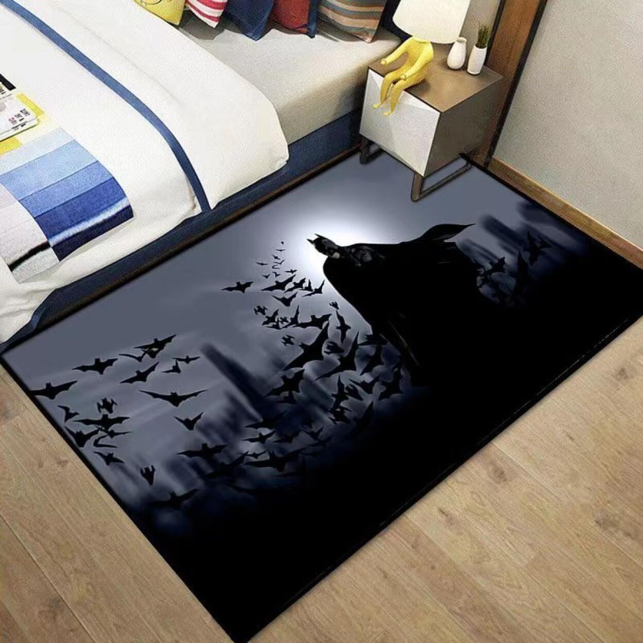 Children s Bedroom Carpet Stylishly Padded 3D Batman Carpet Floor Mat Door Mat 50cmx80cm
Children s Bedroom Carpet Stylishly Padded 3D Batman Carpet Floor Mat Door Mat 50cmx80cm