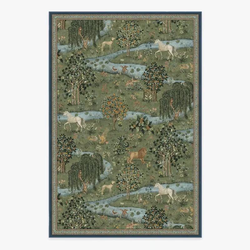 Minimalist retro green plant flower pattern Carpet Living room large area rug soft plush machine washable non-slip floor mat 40x60cm
Minimalist retro green plant flower pattern Carpet Living room large area rug soft plush machine washable non-slip floor mat 40x60cm