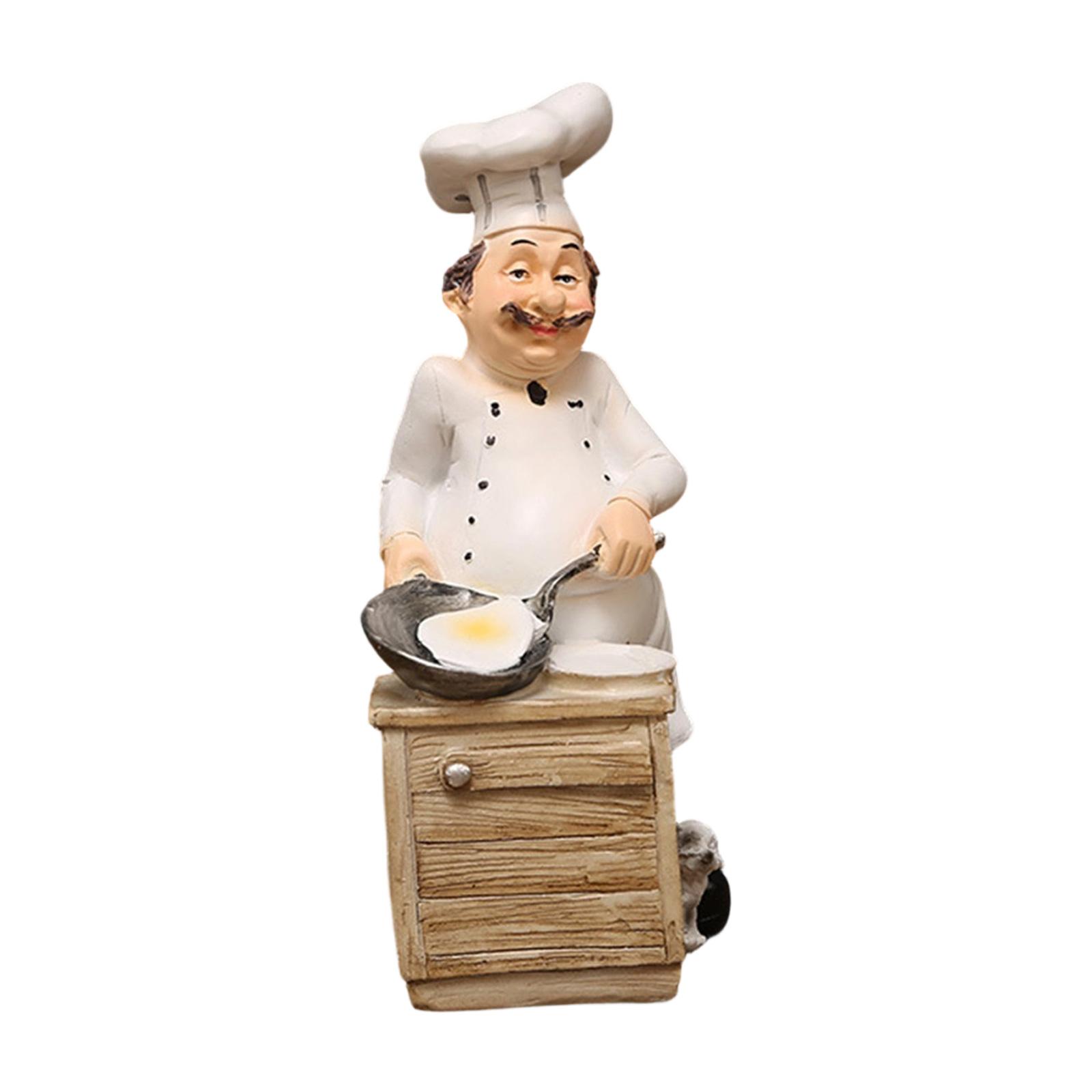 Detailed Cook Sculpture Home Decoration Piece Funny Chefs Resin Statue Miniature For Kitchen Countertops And Shelf Decors
Detailed Cook Sculpture Home Decoration Piece Funny Chefs Resin Statue Miniature For Kitchen Countertops And Shelf Decors