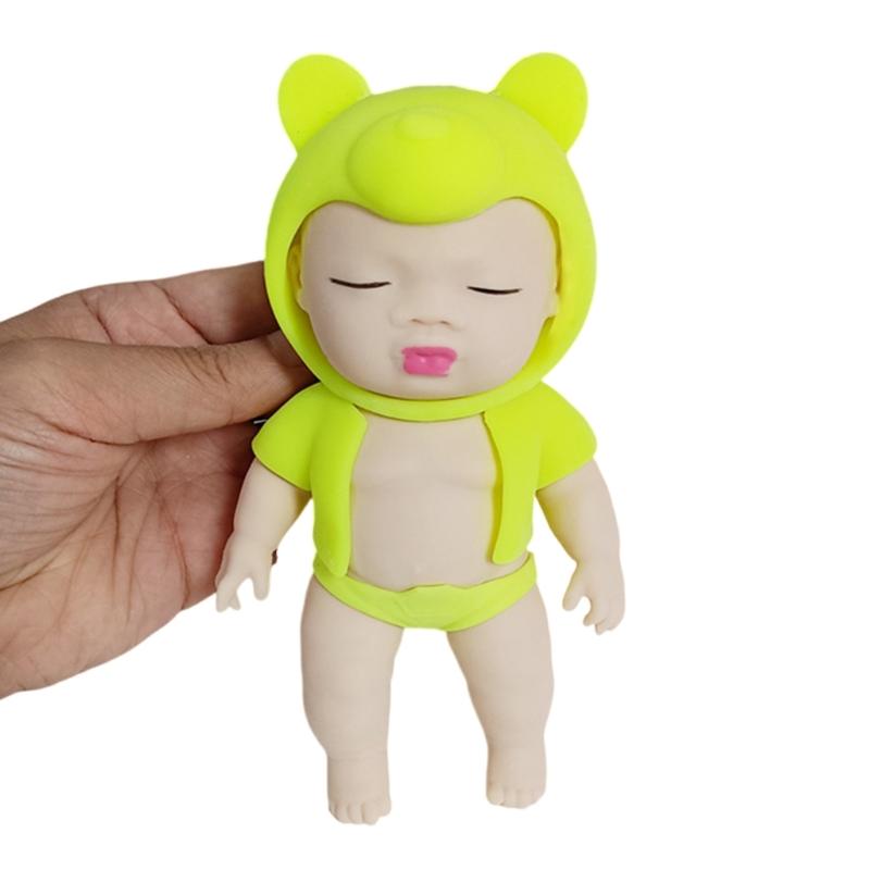 Squeezable Toy Doll Baby Doll Stretching Toy Decompressing Toy Stress Relief Doll Autisms Slow Rise Stretch Toy жовтий
Squeezable Toy Doll Baby Doll Stretching Toy Decompressing Toy Stress Relief Doll Autisms Slow Rise Stretch Toy жовтий