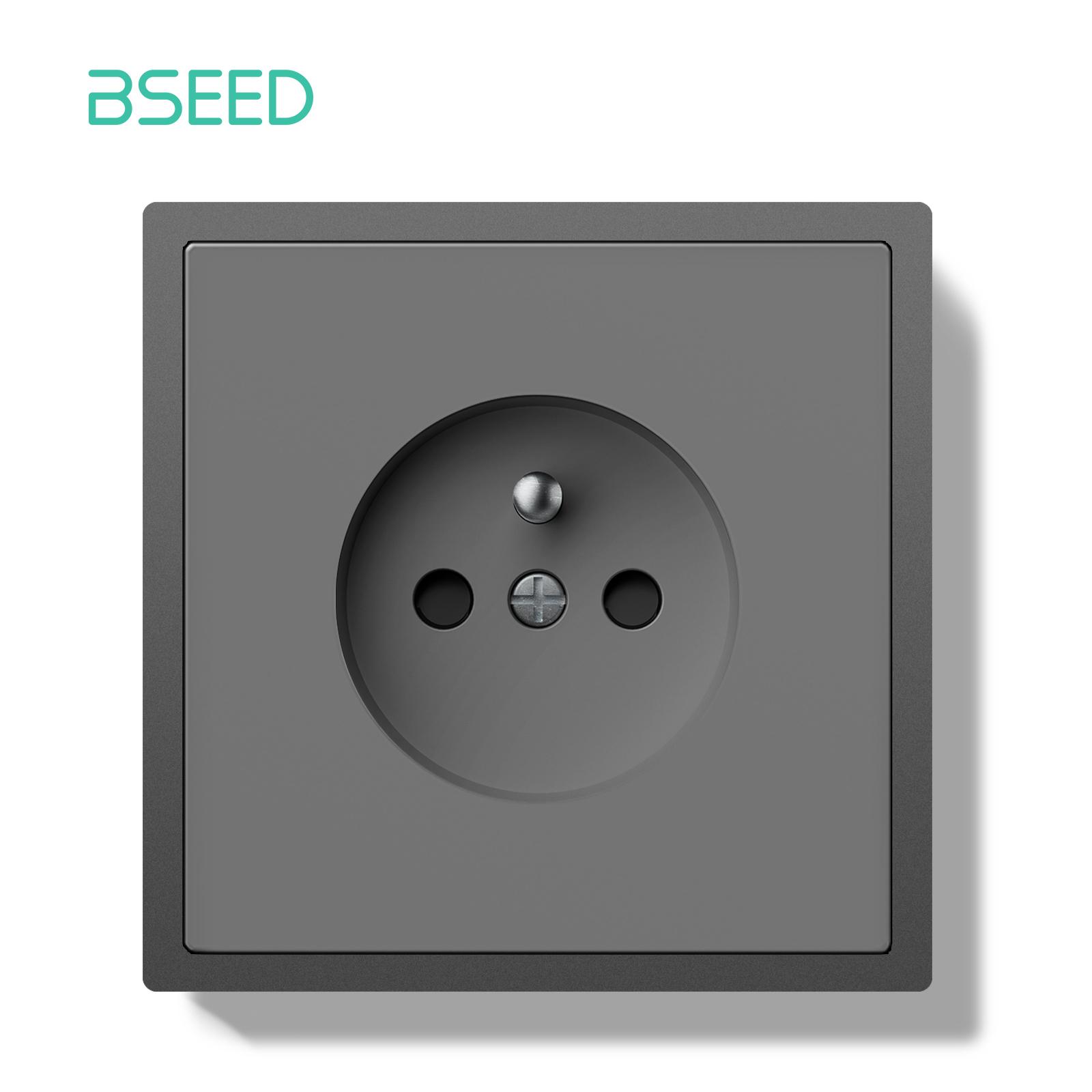 BSEED Одна розетка Подвійні настінні розетки Потрійні електричні розетки Чотири французькі розетки Панелі з матового пластику Різні розміри 80mm FR Gray
BSEED Одна розетка Подвійні настінні розетки Потрійні електричні розетки Чотири французькі розетки Панелі з матового пластику Різні розміри 80mm FR Gray