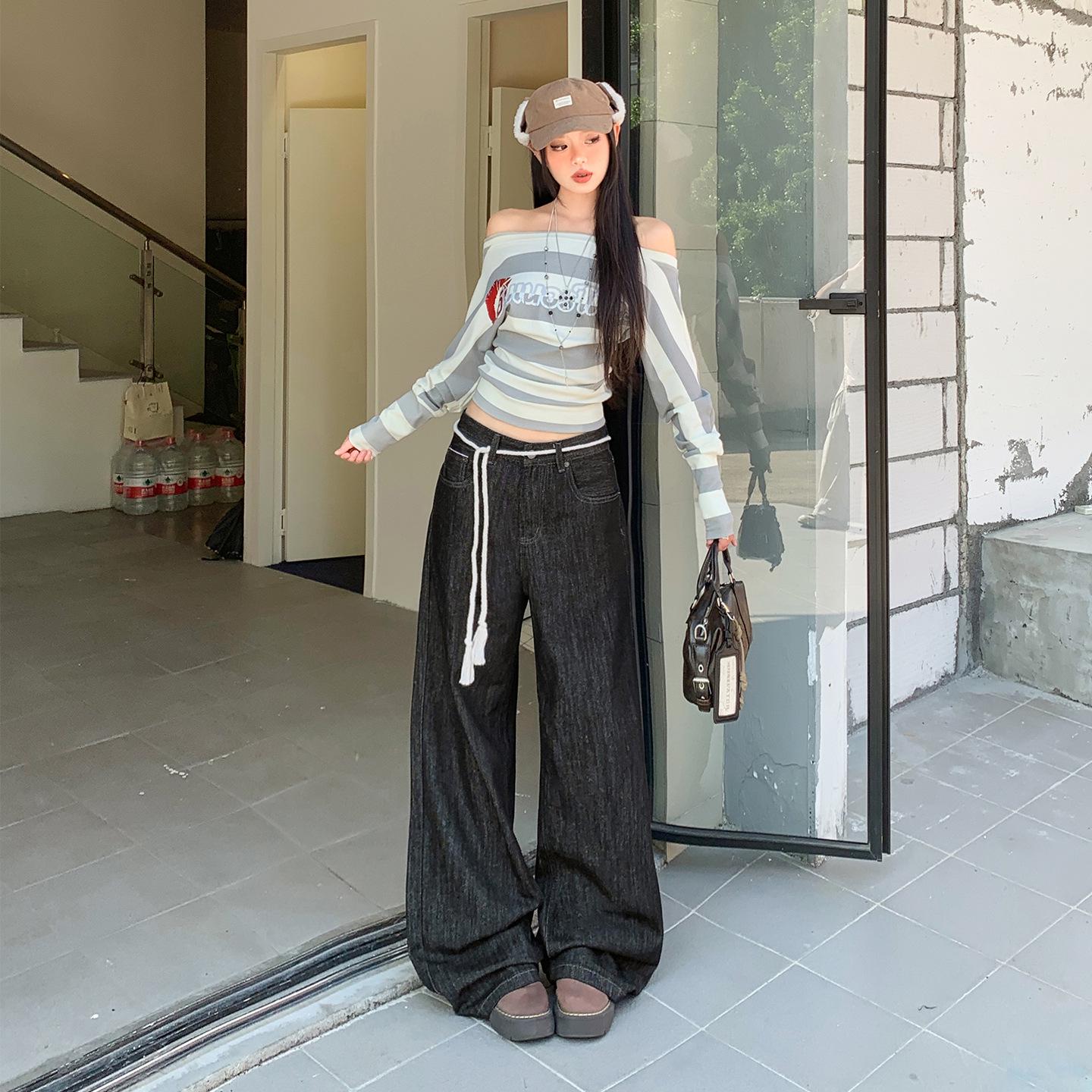 Women s 2025 Autumn/Winter American Original High Waist Wide-Leg Jeans L
Women s 2025 Autumn/Winter American Original High Waist Wide-Leg Jeans L