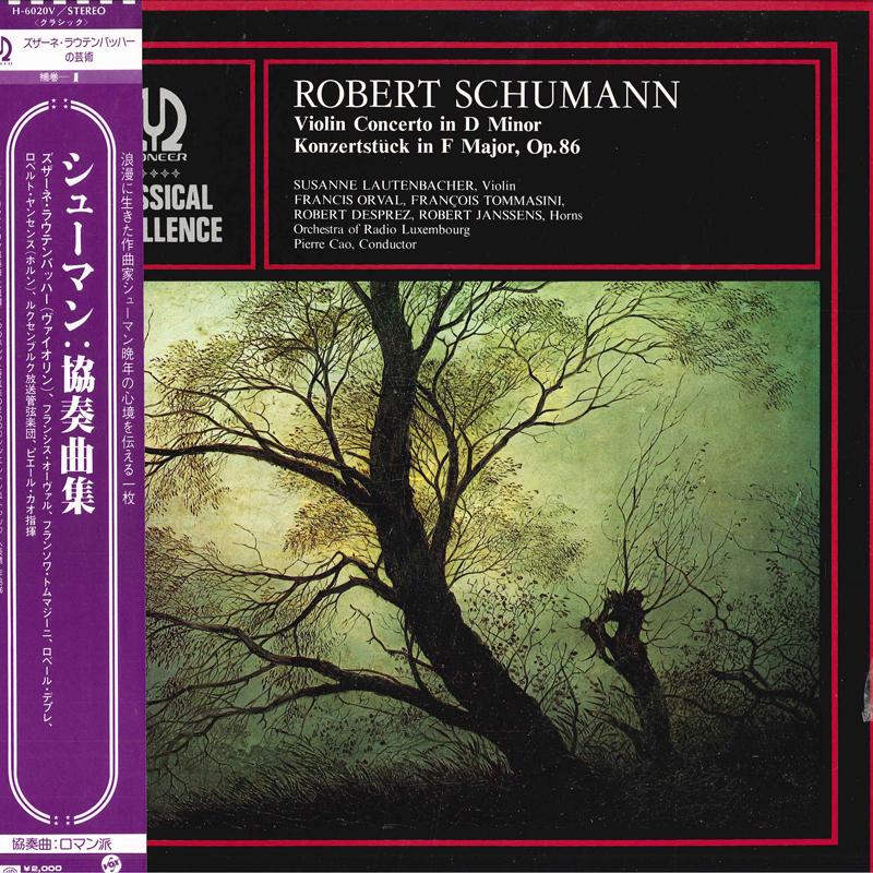 LP Record SUSANNE LAUTENBACHERVIOLINFRANCI Robert SchumannViolin Concerto In H6020V VOX Japan Obi Classical Used
LP Record SUSANNE LAUTENBACHERVIOLINFRANCI Robert SchumannViolin Concerto In H6020V VOX Japan Obi Classical Used
