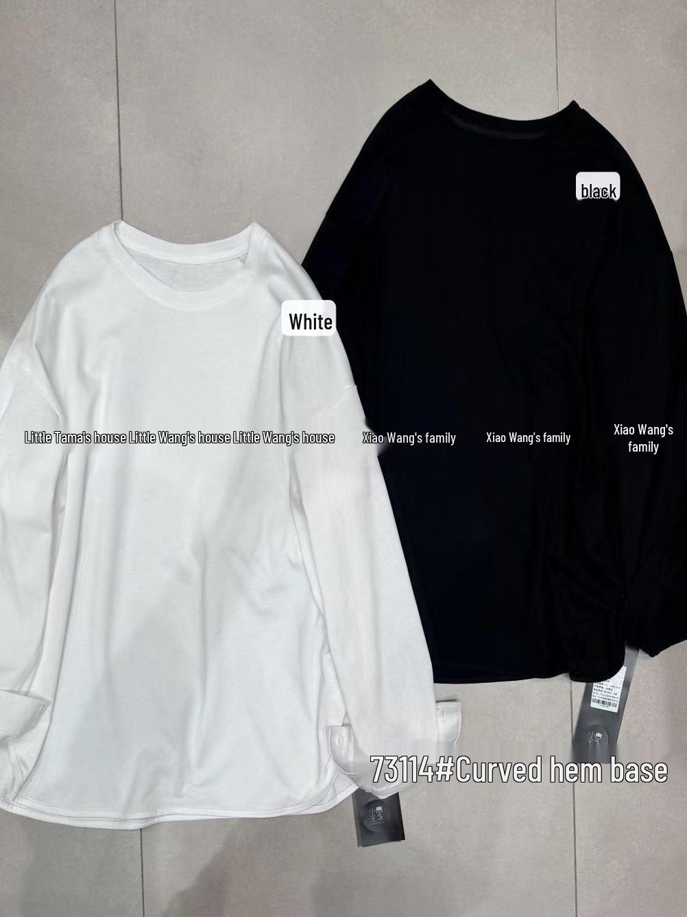 Xiao Wang s Spring 73114 Korean Loose Plus Size Casual Crew Neck Long Sleeve Solid T-shirt One Size чёрный
Xiao Wang s Spring 73114 Korean Loose Plus Size Casual Crew Neck Long Sleeve Solid T-shirt One Size чёрный
