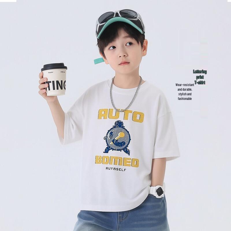 Boys Cartoon Cotton Short Sleeve T-Shirt 140
Boys Cartoon Cotton Short Sleeve T-Shirt 140
