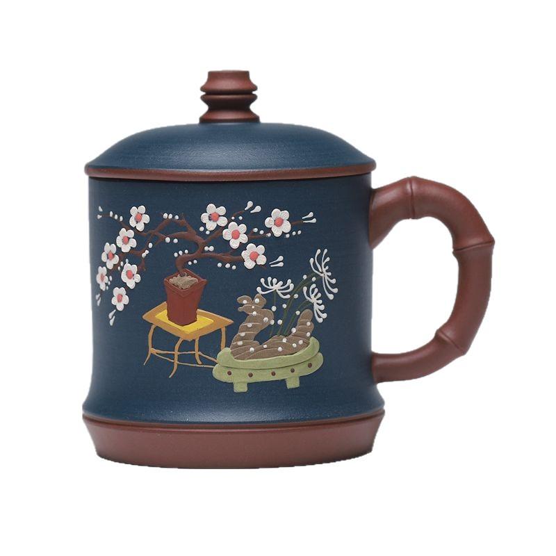 410ml Yixing Purple Clay Two-tone Color Coffee Mug Oatmeal Breakfast Mug Afternoon Tea Mug Office Water Cup Teaware Decoration As Your Choose
410ml Yixing Purple Clay Two-tone Color Coffee Mug Oatmeal Breakfast Mug Afternoon Tea Mug Office Water Cup Teaware Decoration As Your Choose
