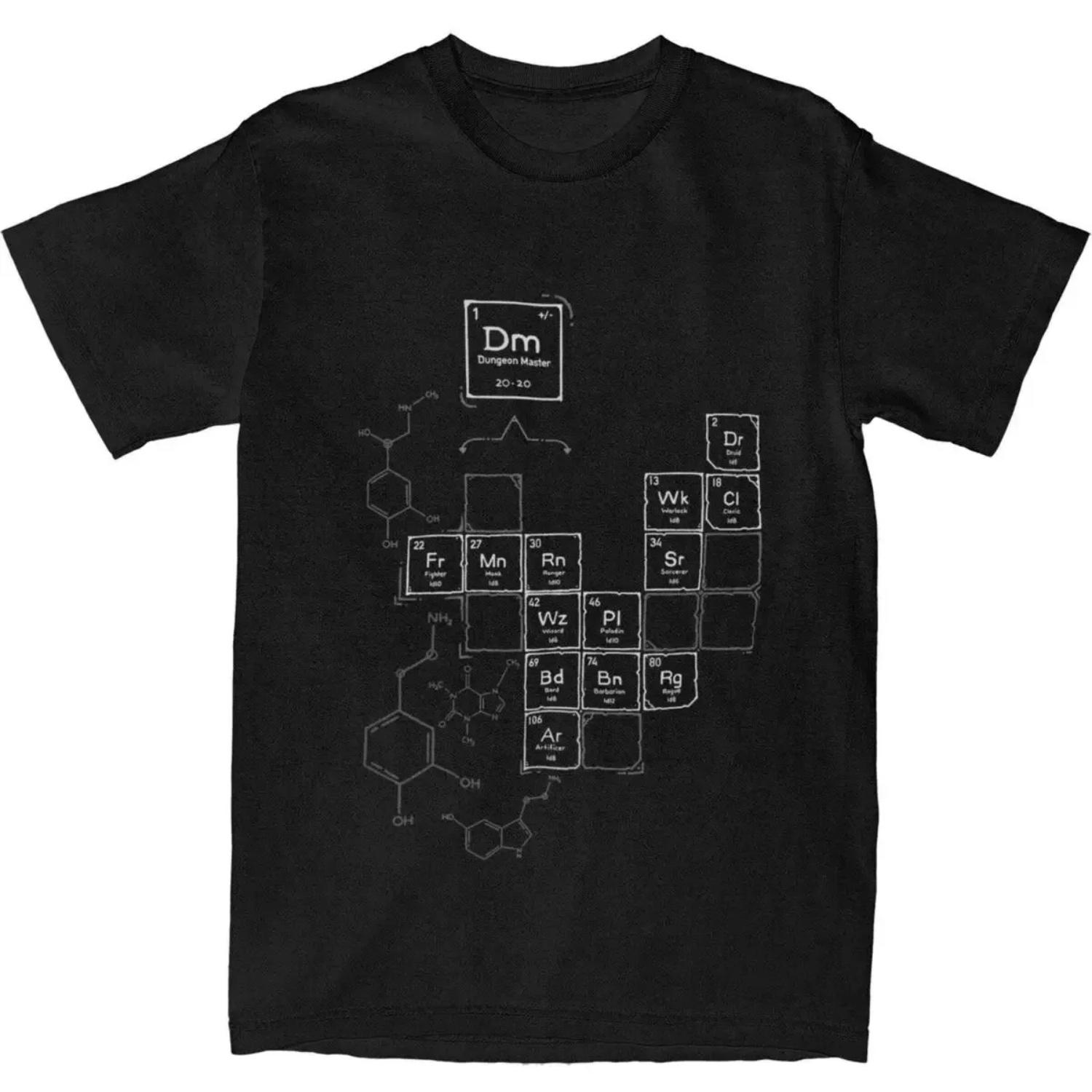 Chemistry Of Roleplay DnD Science Of D20 Dice Merchandise T Shirt Dungeon Dragon Leisure 100% Cotton Unique Tee Shirts S чёрный
Chemistry Of Roleplay DnD Science Of D20 Dice Merchandise T Shirt Dungeon Dragon Leisure 100% Cotton Unique Tee Shirts S чёрный