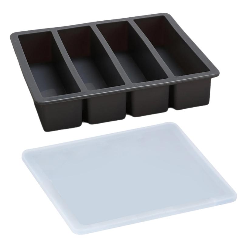 4 Grids Ice Cube Tray with Lid Convenient Ice Making Moulds for Chill Beverages Clear Lid Ice Maker with Storage Box 1 серый
4 Grids Ice Cube Tray with Lid Convenient Ice Making Moulds for Chill Beverages Clear Lid Ice Maker with Storage Box 1 серый