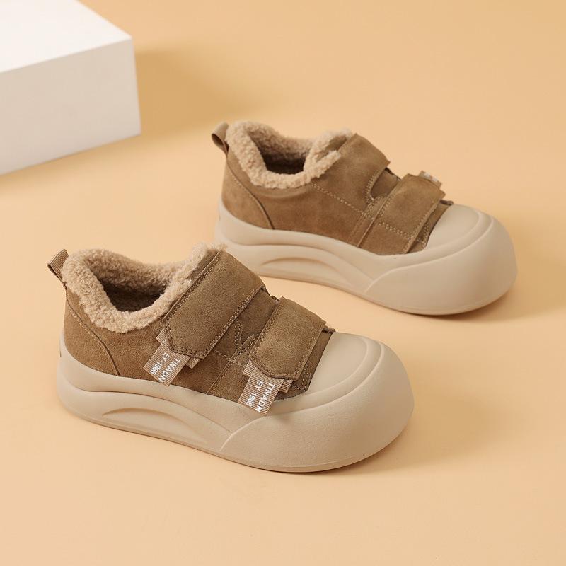 Autumn and winter new Maillard retro fashion versatile college style double Velcro casual shoes thick baseplate shoes women 40
Autumn and winter new Maillard retro fashion versatile college style double Velcro casual shoes thick baseplate shoes women 40