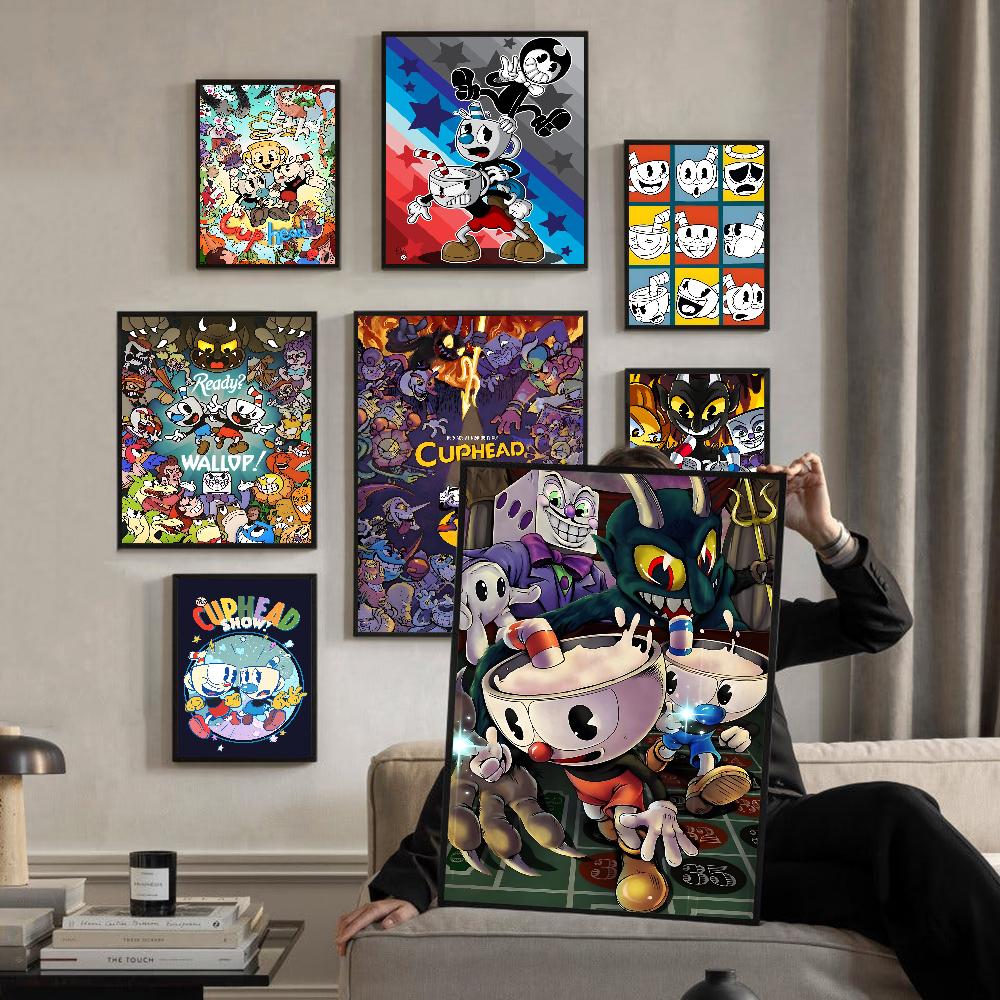Мультфильм Игра C-Cuphead Классика Винтаж Плакаты Белая книга Печать Постеры Художественное произведение Kawaii Декор комнаты 21cm×30cm NoFrame
Мультфильм Игра C-Cuphead Классика Винтаж Плакаты Белая книга Печать Постеры Художественное произведение Kawaii Декор комнаты 21cm×30cm NoFrame
