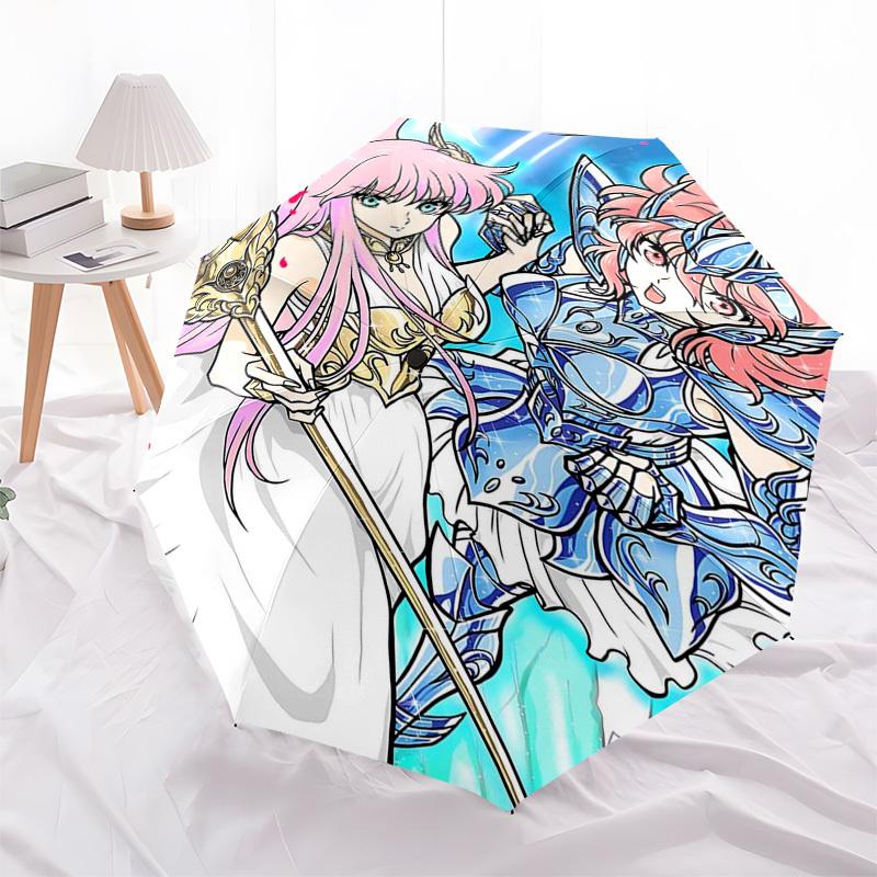 1pc Saint Seiya Myth Cloth: Athena & Phoenix, Auto Open Umbrella, Portable Tri-Fold Design, 8-Bone Iron Frame Outdoor Umbrella, Festival Gift for Fans
1pc Saint Seiya Myth Cloth: Athena & Phoenix, Auto Open Umbrella, Portable Tri-Fold Design, 8-Bone Iron Frame Outdoor Umbrella, Festival Gift for Fans