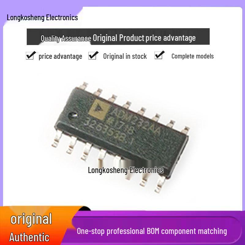 ADM232AARN Driver/Receiver SOP-16 Chip
ADM232AARN Driver/Receiver SOP-16 Chip