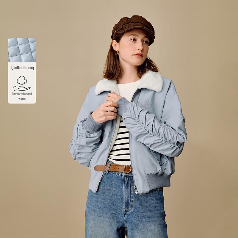 Женский бомбер Inman с мягким плюшевым лацканом S
Женский бомбер Inman с мягким плюшевым лацканом S