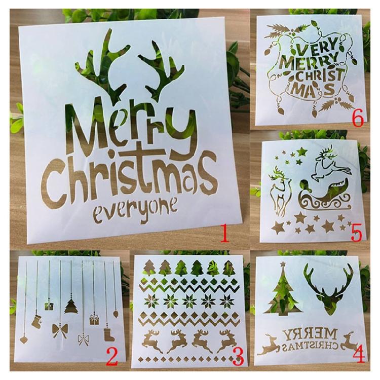 Christmas Cakes Baking Templates Baking Tool for Cupcake Wedding Cake Decoration 1
Christmas Cakes Baking Templates Baking Tool for Cupcake Wedding Cake Decoration 1