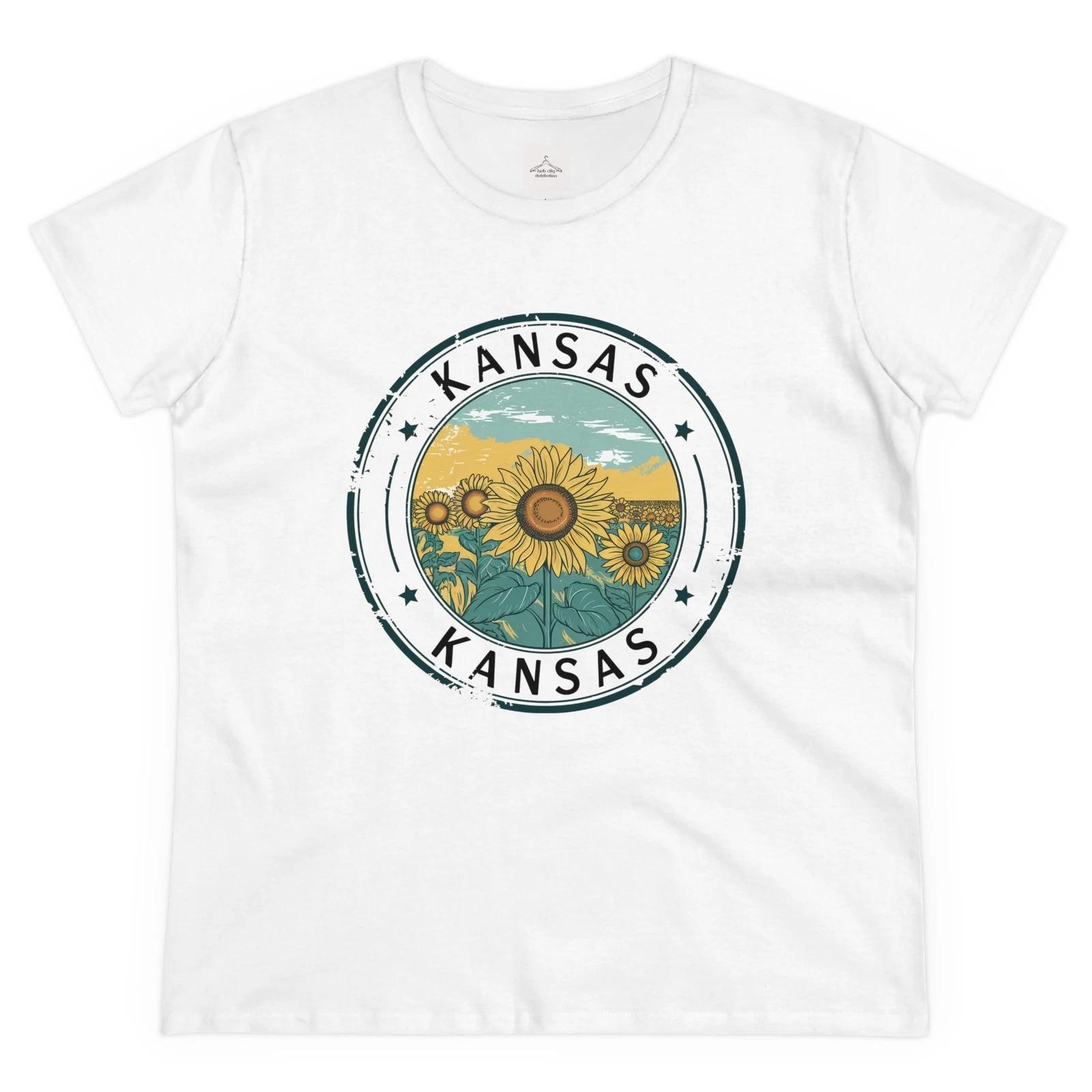 Kansas Sunflower Women s Tee, Relaxed Summer Top, Vintage Style Shirt, Gift for L
Kansas Sunflower Women s Tee, Relaxed Summer Top, Vintage Style Shirt, Gift for L