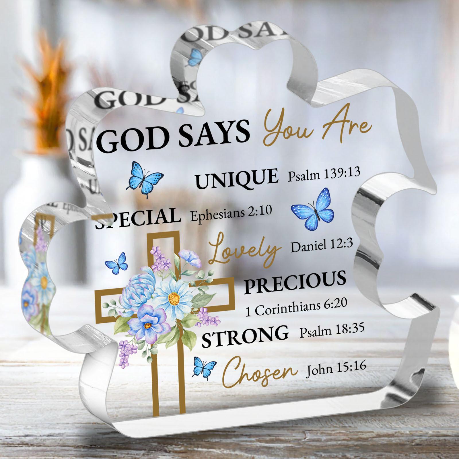 2D Flat Acrylic Decorative Plaque and Ornament- Butterfly & Floral Accents, Gift for Christians, Nurseries, Home Desk Living Room Acrylic Decoration 11.5*11cm
2D Flat Acrylic Decorative Plaque and Ornament- Butterfly & Floral Accents, Gift for Christians, Nurseries, Home Desk Living Room Acrylic Decoration 11.5*11cm