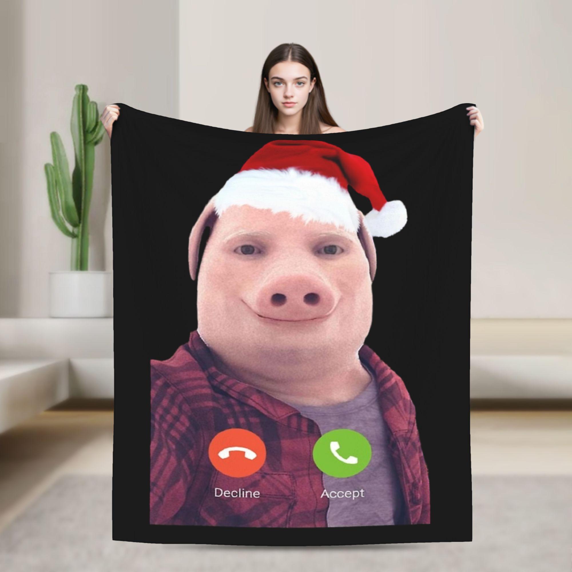 Six Seven John Pork Blankets Velvet Print Multifunction Super Soft Throw Blanket for Sofa Office Rug Piece 100x150cm
Six Seven John Pork Blankets Velvet Print Multifunction Super Soft Throw Blanket for Sofa Office Rug Piece 100x150cm