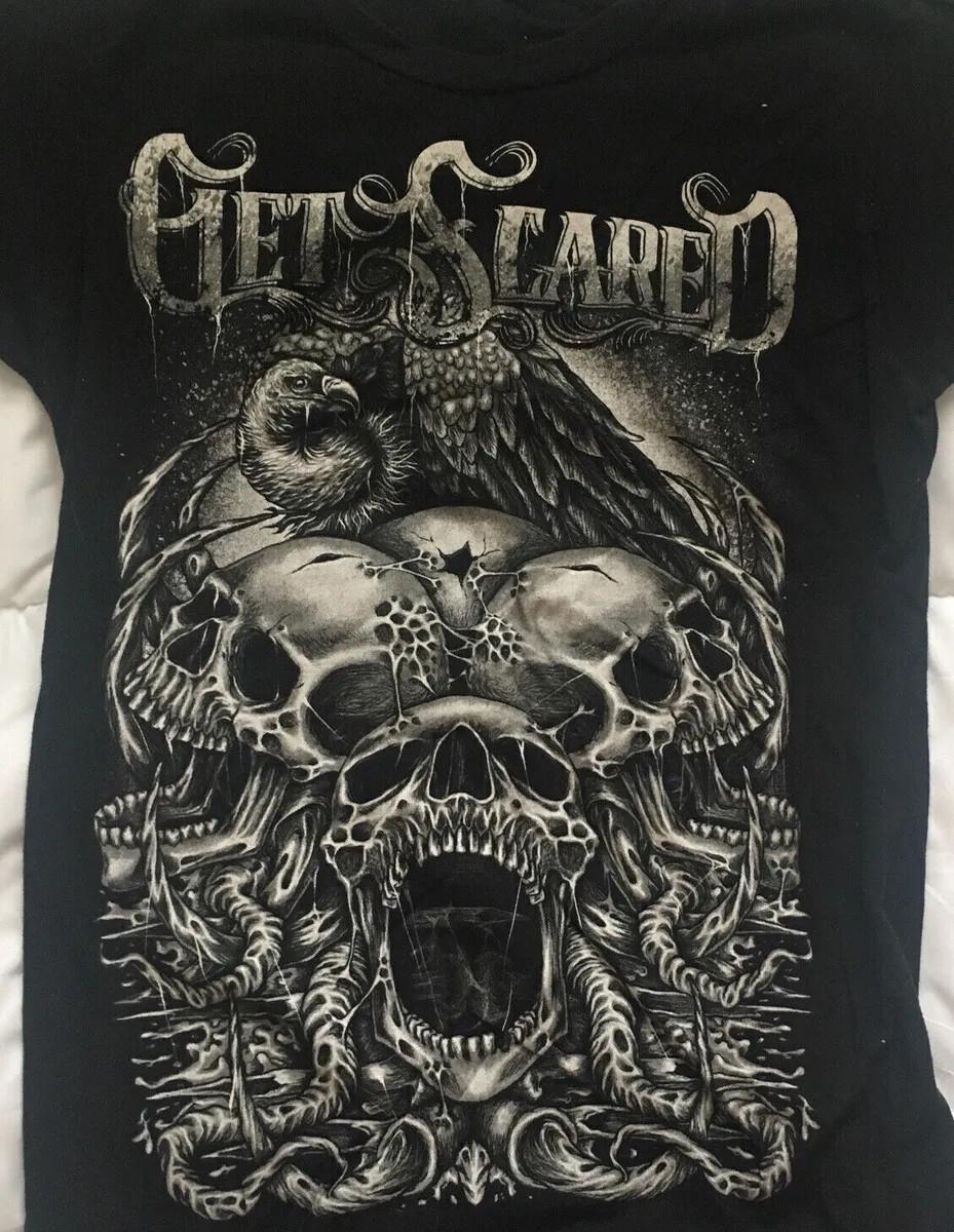 Get Scared Band black cotton short sleeve T Shirt Mens Womens Tees Top Full Size S-4XL L
Get Scared Band black cotton short sleeve T Shirt Mens Womens Tees Top Full Size S-4XL L