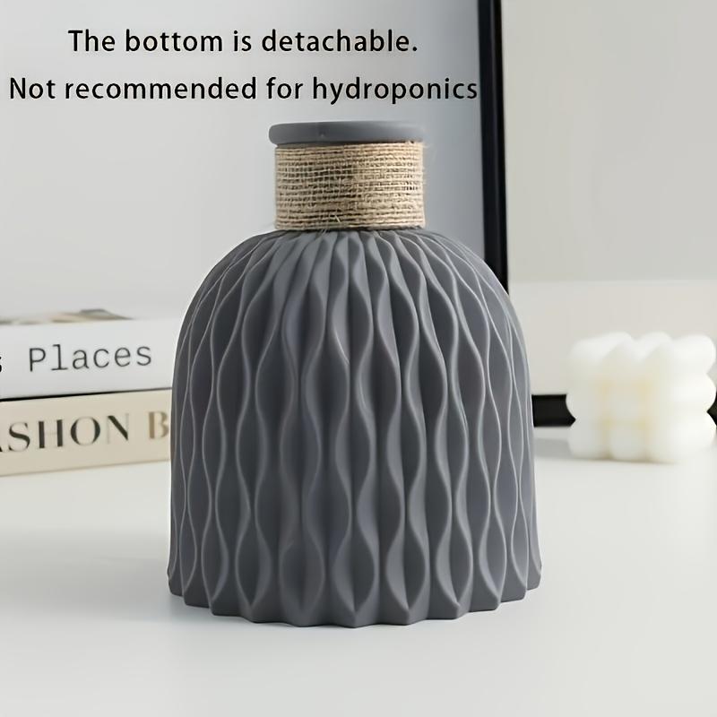 1 шт. Ваза для цветов в скандинавском стиле, винтажная, геометрический волнообразный узор, пластиковый цилиндр, декор веревкой - Уникальный домашний декор и настольный акцент серый
1 шт. Ваза для цветов в скандинавском стиле, винтажная, геометрический волнообразный узор, пластиковый цилиндр, декор веревкой - Уникальный домашний декор и настольный акцент серый