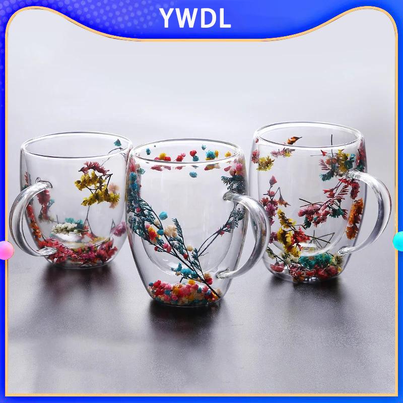 YWDL 1/2pcs Double Wall Glass Cup With Handle Heat Resistant Tea Coffee Cups Espresso Milk Mug Gift 250-350ml
YWDL 1/2pcs Double Wall Glass Cup With Handle Heat Resistant Tea Coffee Cups Espresso Milk Mug Gift 250-350ml