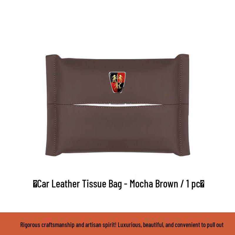 Leather Headrest Tissue Box for Roewe RX5, I5, RX8, EI6, RX3 Cars Standard
Leather Headrest Tissue Box for Roewe RX5, I5, RX8, EI6, RX3 Cars Standard