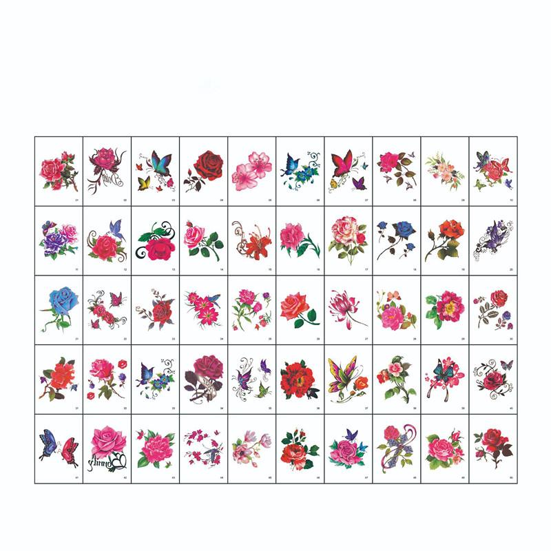 50 шт. INS цветок разноцветный узор бабочки временные татуировки наклейки водостойкие долговечные модные наклейки для боди-арта
50 шт. INS цветок разноцветный узор бабочки временные татуировки наклейки водостойкие долговечные модные наклейки для боди-арта